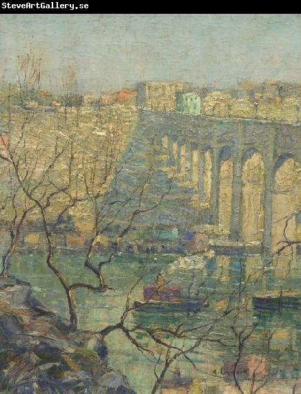 Ernest Lawson View of the Bridge